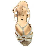 Lunar Francie women's gold sandal
