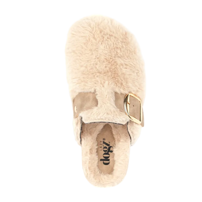 Lunar Womens Slipper Rhianna Beige