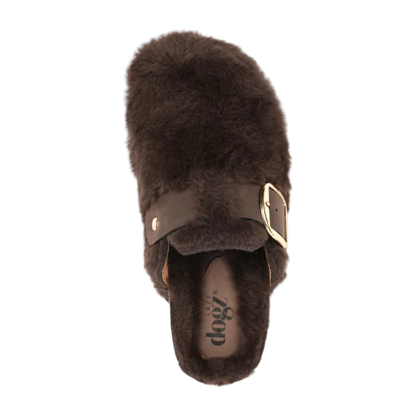 Lunar Womens Slipper Rhianna Brown