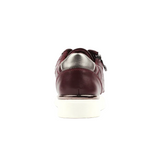 Lunar Xenon women's burgundy quilted panel trainers