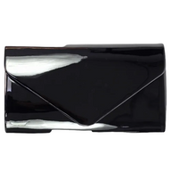 Lunar Women's Black Blaze Patent Handbag