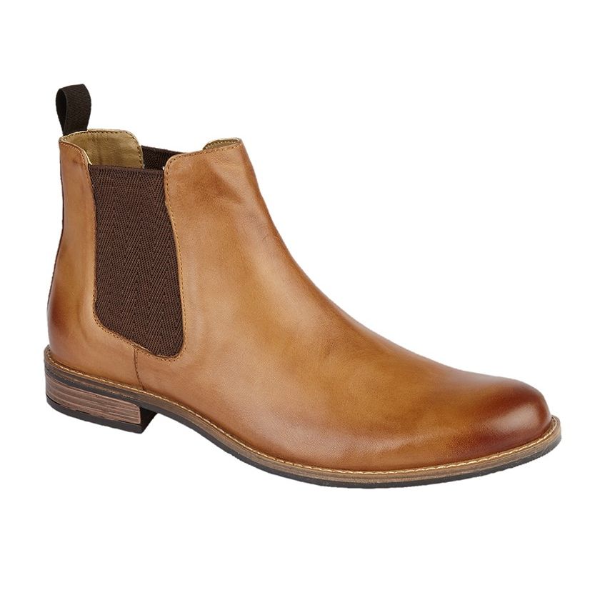 Roamers Mens Boot M163 Tan