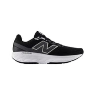 New Balance men's black mesh lace-up trainer