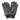 Barbour Mens Gloves Quilted Leather Black