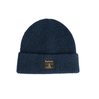 Barbour Mens Beanie/Scarf Westerdale Gift Set Navy/Grey