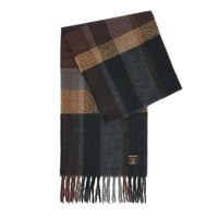 Barbour Mens Beanie/Scarf Westerdale Gift Set Navy/Grey