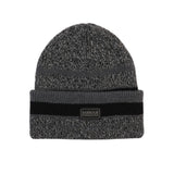 Barbour International Mens Beanie/Scarf Boston Gift Set Black/Grey
