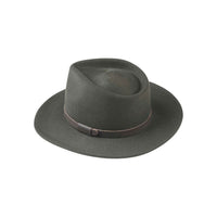 Barbour Mens Hat Crushable Bushman Olive