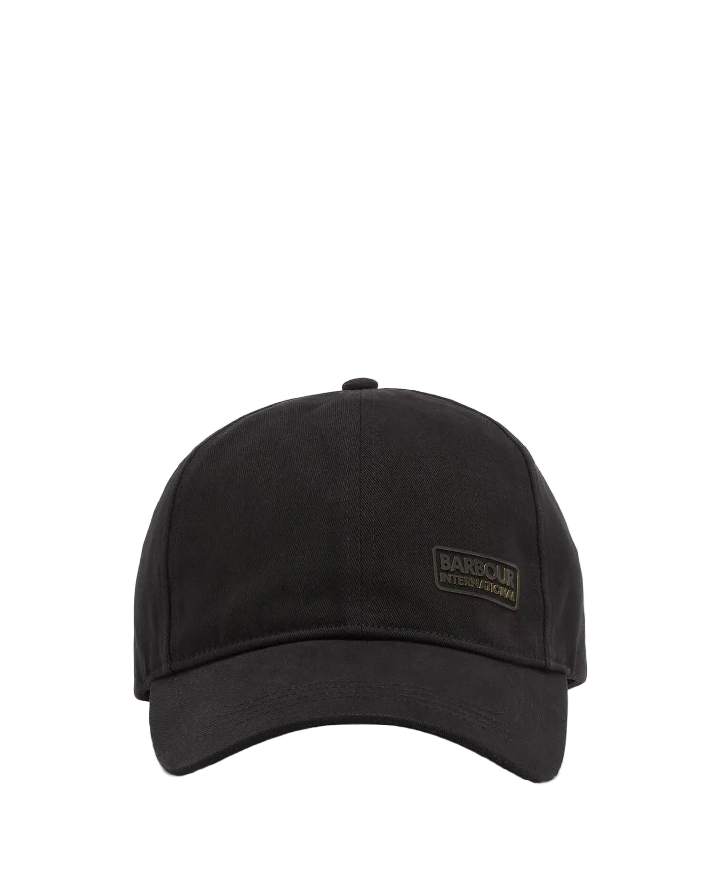Barbour International Mens Cap Norton Drill Black/Shadow