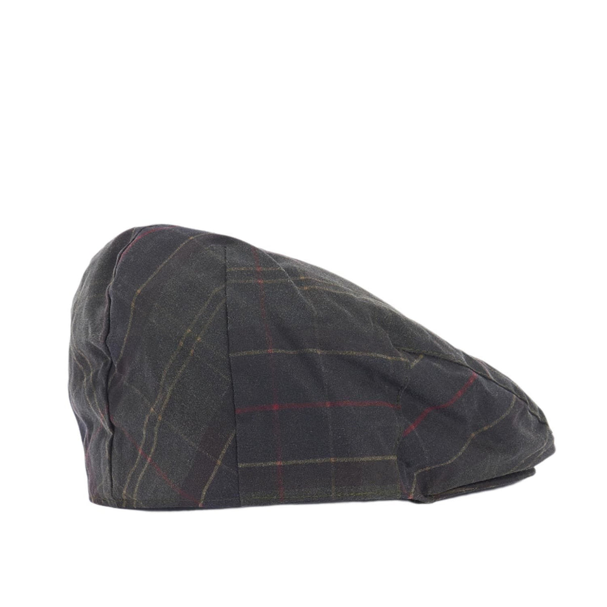 Barbour Mens Cap Wax Flat Classic Tartan