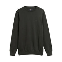 Barbour Mens Sweater Pima Cotton Crewneck Sage