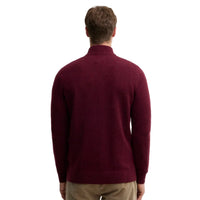 Barbour Mens 1/2 Zip Tisbury Ruby MKN1187 RE53
