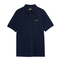 Barbour International Mens Polo Essential Navy