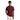 Barbour men's burgundy tartan-trim polo shirt