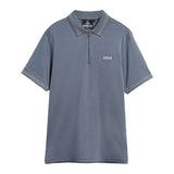 Barbour International Mens Polo Owts Washed Charcoal
