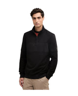 Barbour International men's black shirt with zip