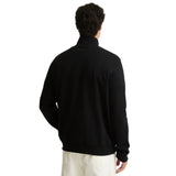 Barbour International Mens Half Zip Essential Sweatshirt Black