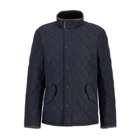 Barbour Mens Jacket Powell Quilted Navy