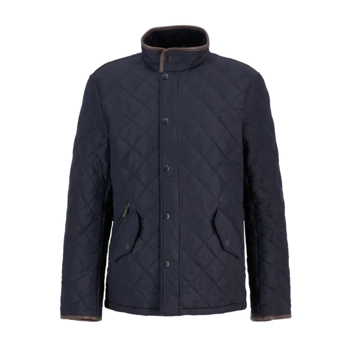 Barbour Mens Jacket Powell Quilted Navy