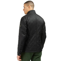 Barbour International Mens Jacket Tourer Ariel Polarquilt Black