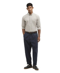 Barbour Mens Lomond Tailored Tartan Shirt Oban Mist Tartan