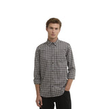 Barbour International Mens Peregrine Check Shirt Woodrose