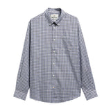 Barbour Mens Shirt William Regular Fit Checked Navy