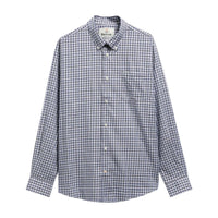 Barbour Mens Shirt William Regular Fit Checked Navy