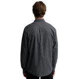 Barbour International Mens Shirt Malkin Black