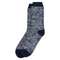 Barbour Mens Socks Bedrock Boot Navy Mix