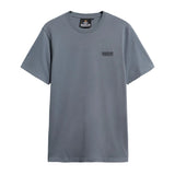 Barbour International Mens T-Shirt Small Logo Washed Charcoal