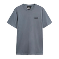 Barbour International Mens T-Shirt Small Logo Washed Charcoal