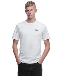 Barbour International men's black and white cotton t-shirt