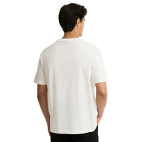 Barbour International Mens T-Shirt Triton Whisper White