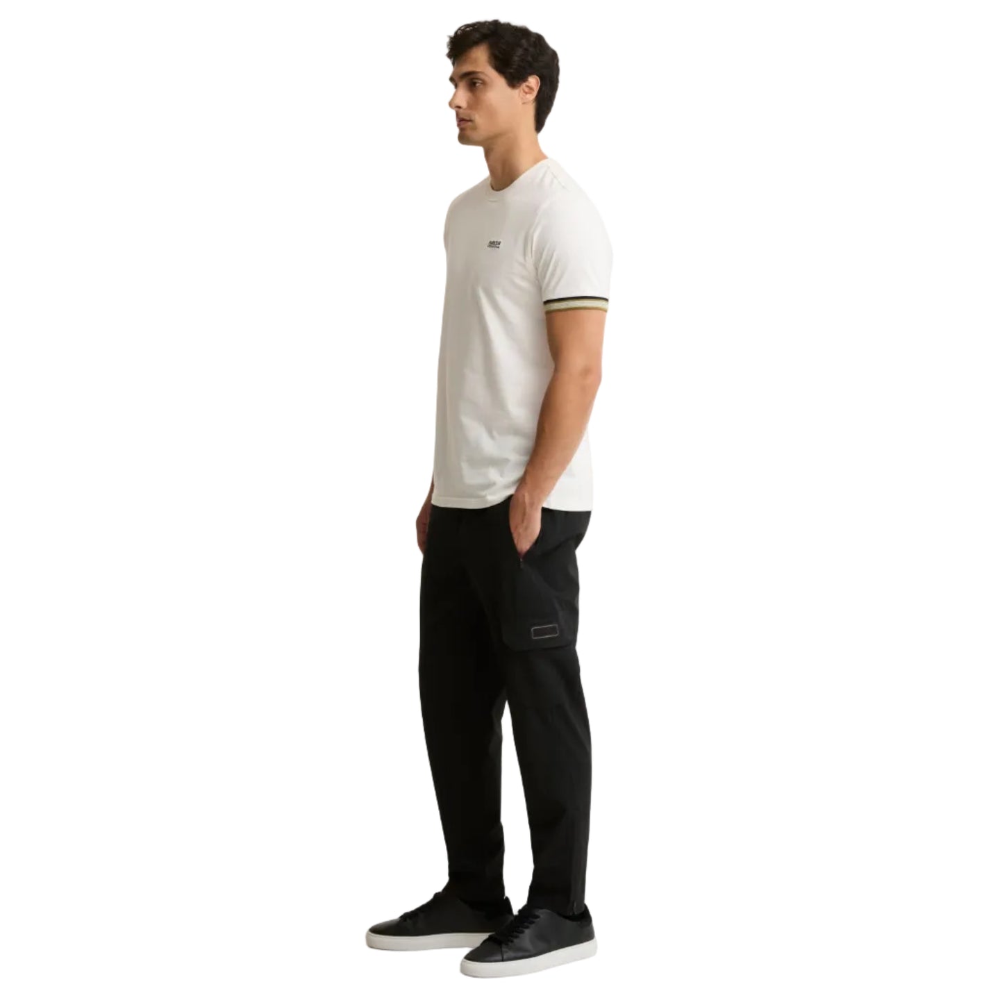 Barbour men's white t-shirt
