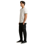 Barbour International Mens T-Shirt Newport Tipped Whisper White