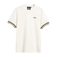 Barbour International Mens T-Shirt Newport Tipped Whisper White