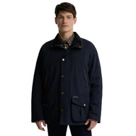 Barbour Mens Jacket Bromfield Waterproof Navy
