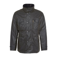 Barbour Mens Jacket Sapper Wax Olive