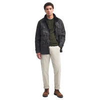 Barbour Mens Jacket Sapper Wax Olive
