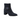 Marco Tozzi women's navy ankle boots with block heel and circular ankle detail