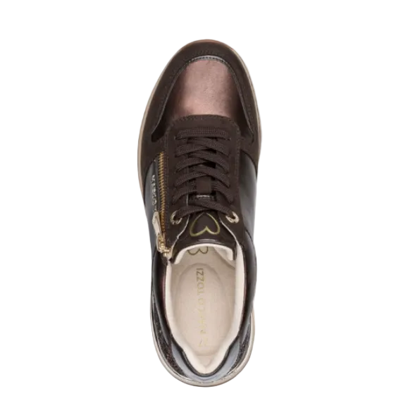 Marco Tozzi Womens Trainer 2-23764-46 Mocca Comb