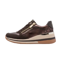 Marco Tozzi Womens Trainer 2-23764-46 Mocca Comb