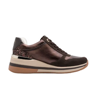 Marco Tozzi Womens Trainer 2-23764-46 Mocca Comb