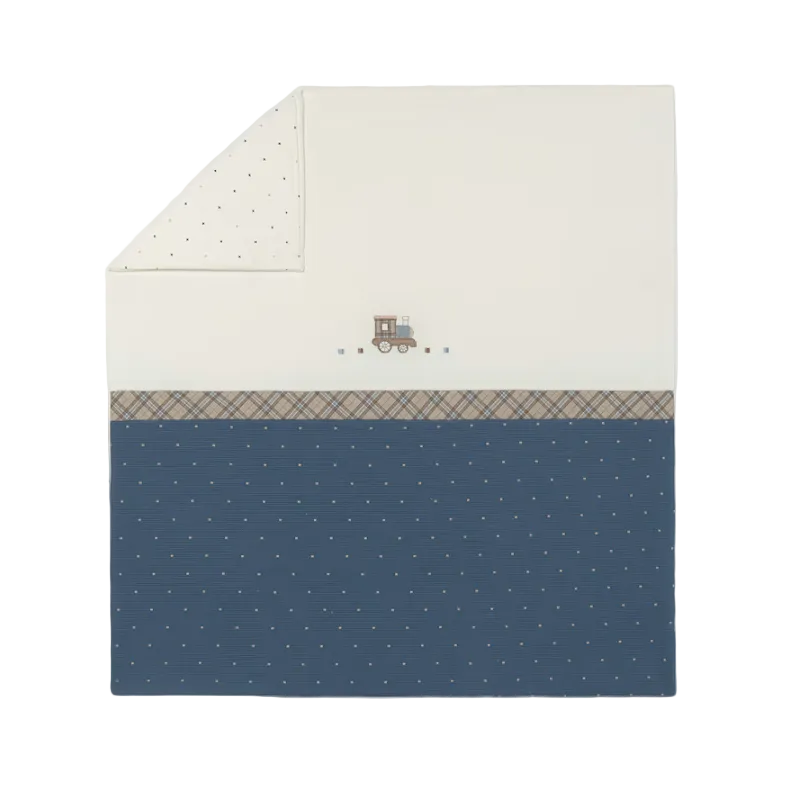 Mayoral blueberry blue baby blanket