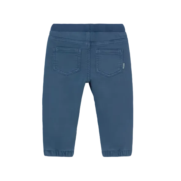 Mayoral baby boys' indigo blue twill joggers