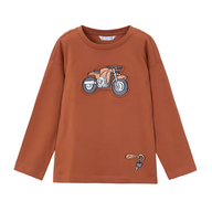 Mayoral Boys T-Shirt with Vehicle Design Tile