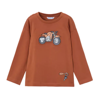 Mayoral Boys T-Shirt with Vehicle Design Tile