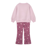 Mayoral Girls Set Legging and Sweatshirt Violet