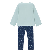 Mayoral Girls Set Leggings and T-Shirt Navy